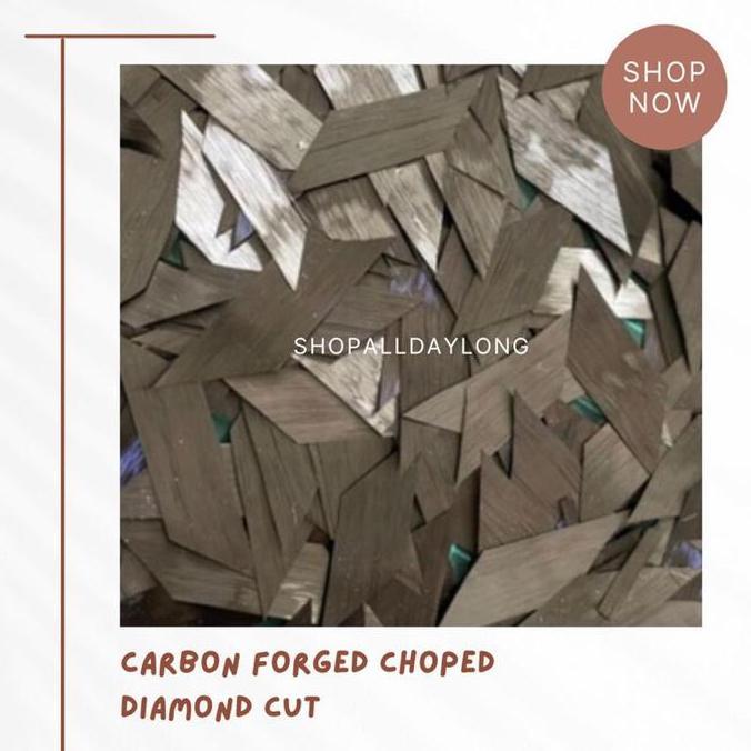 New- SERAT CARBON FORGED CHOPED / DIAMOND CUT