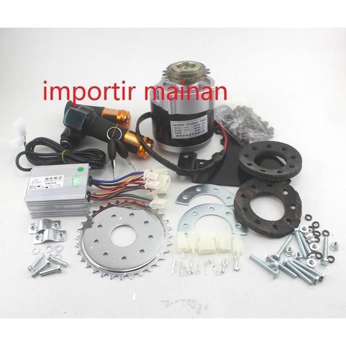 set sepeda listrik 24V 350W MY1016Z3 E-bike conversion kit
