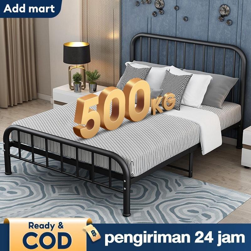 Dipan Tempat Tidur Dipan 120X200 Ranjang Besi 160X200 Rangka Tempat Tidur Besi Dipan Minimalis