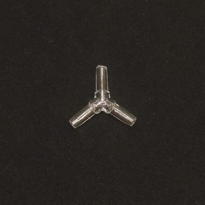 Konektor 1pack 20pcs Selang Aerator  3/16" 4 -5 mm y transparant 171/298