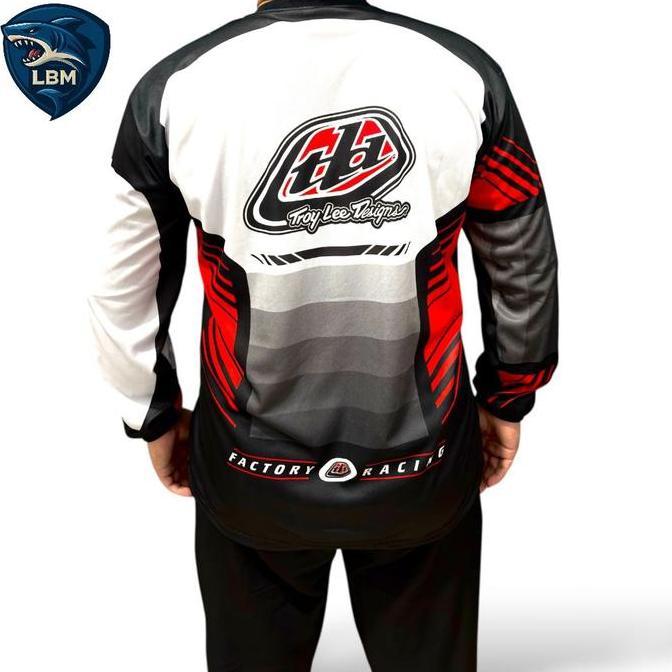 JEREY MOTOR RACING KAOS MOTOR BALAP BAJU DRAG RACE