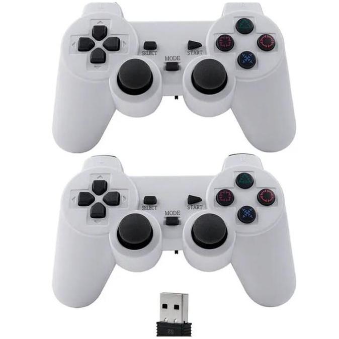 renggastore0 - Wireless Gamepad Double Stick Gaming Controller PC Laptop USB