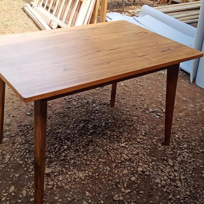 Terlaris Meja Cafe Minimalis 120X80X75 Cm Kayu Jati