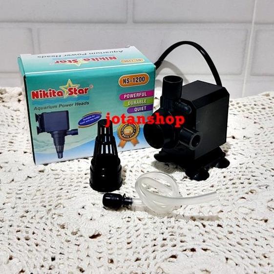 Nikita Star Ns 1200 Ns1200 Ns-1200 Mesin Pompa Aquarium aquascape mura