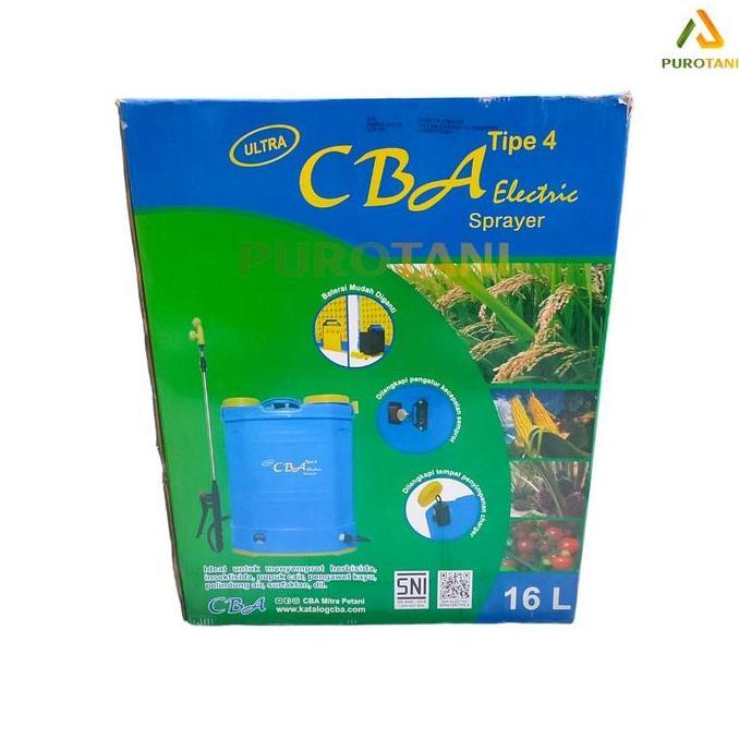 Tangki Semprot Sprayer Ultra CBA Elektrik 16 Liter knapsack Promo Premium