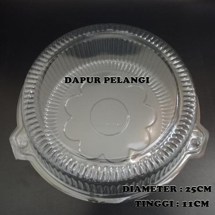 Mika Chiffon Bulat 25 / Mika Kue Bolu 25Cm Isi 50Pcs