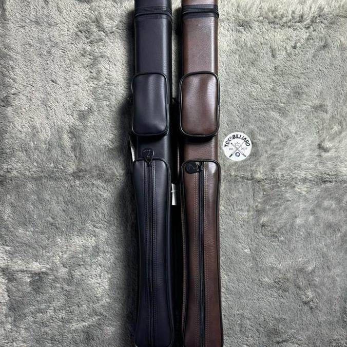 Case 2X3 Premium Leather Cue Case Billiard