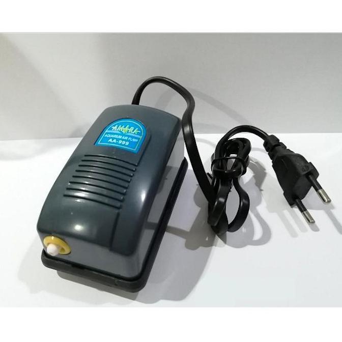 Aerator Amara AA 999 Pompa Udara 1 Lubang Airator Aquarium Akuarium