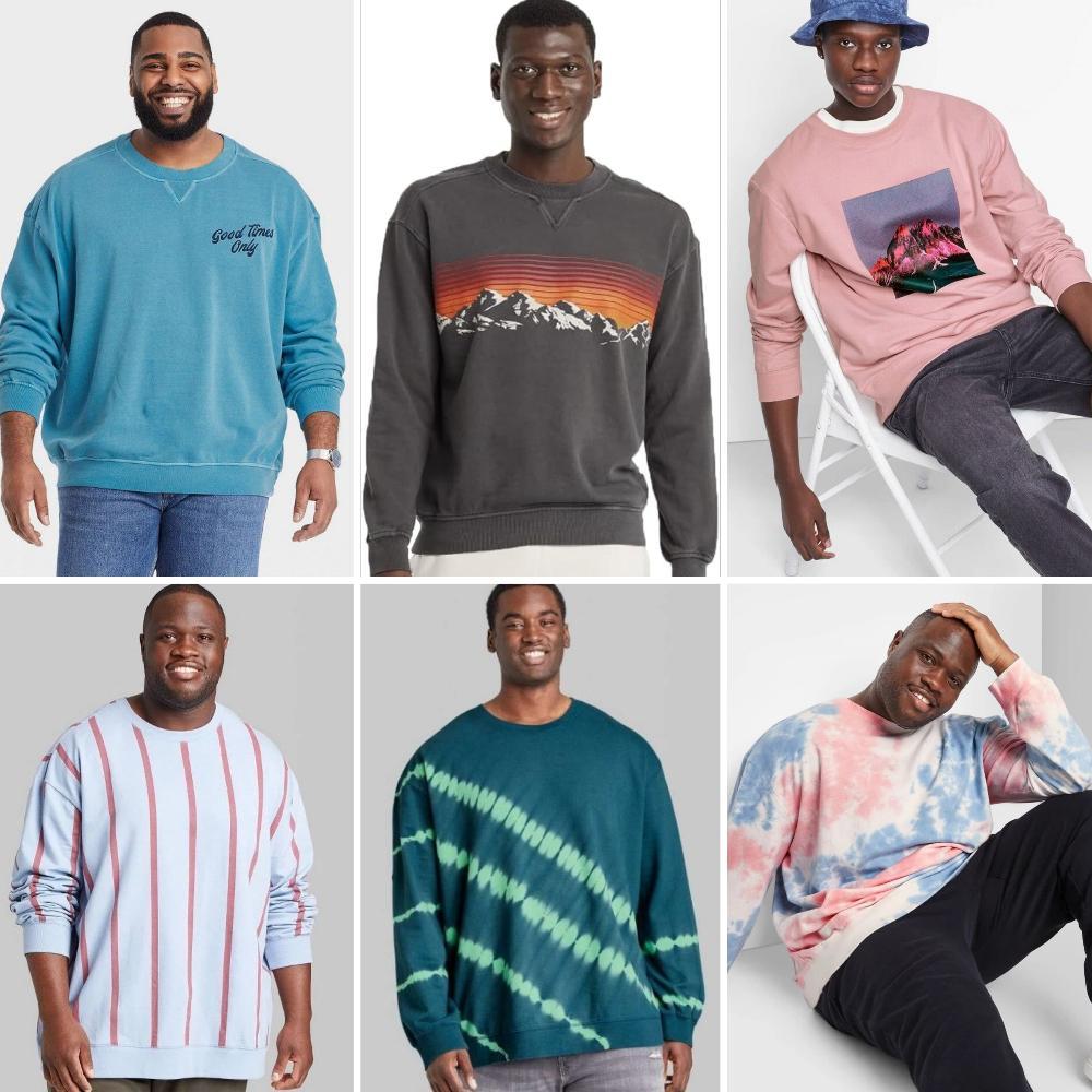 Sweater Goodfellow and Original Use Crewneck PullOver SweatShirt