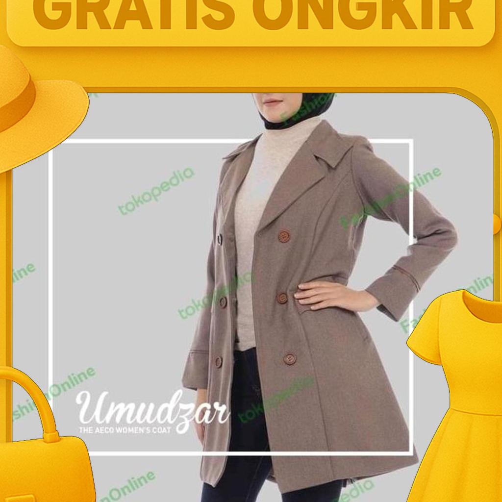 Jaket Coat Wanita Korea Murah Umuzhar
