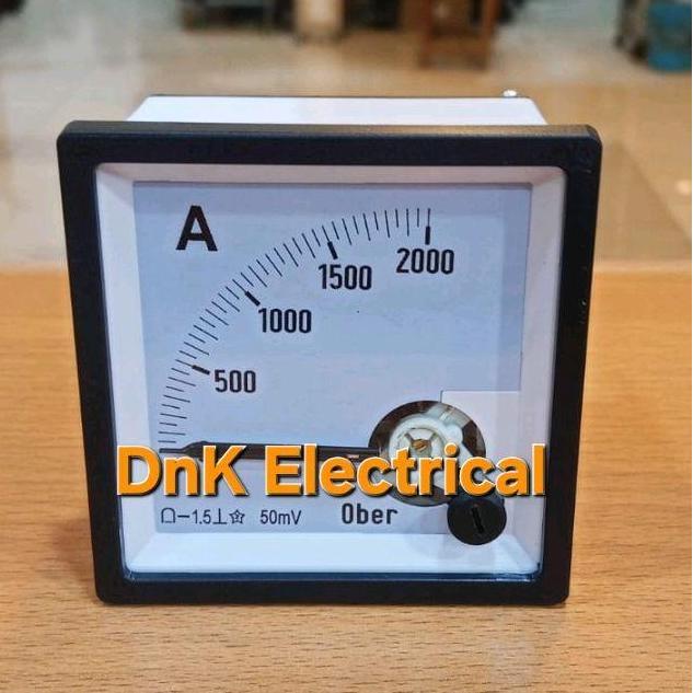 NEW Ampere Meter DC/DC Ampere Meter 2000A Merk OBER