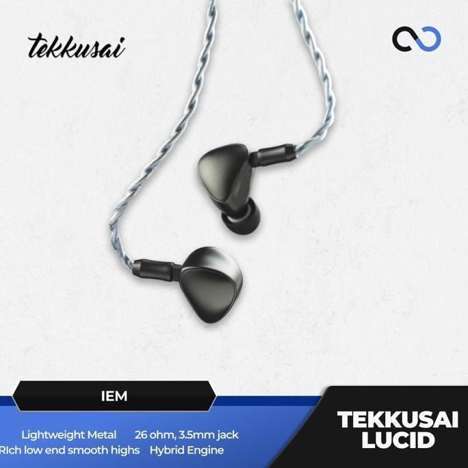Tekkusai Lucid Iem 8Mm Hybrid Quad-Driver Balanced In-Ear Monitor / Earphones