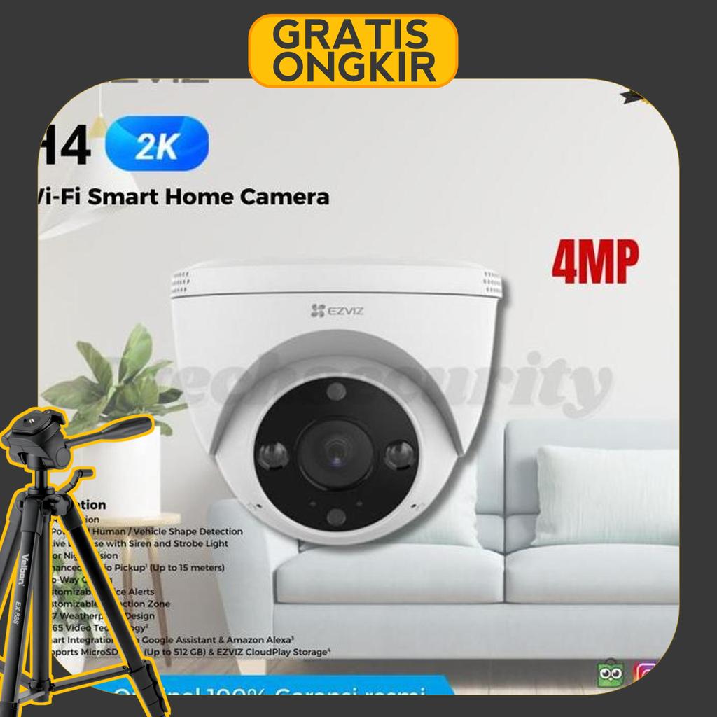 Ezviz H4 Poe 3Mp Ipcam Ezviz Poe View Angle 106 Indor