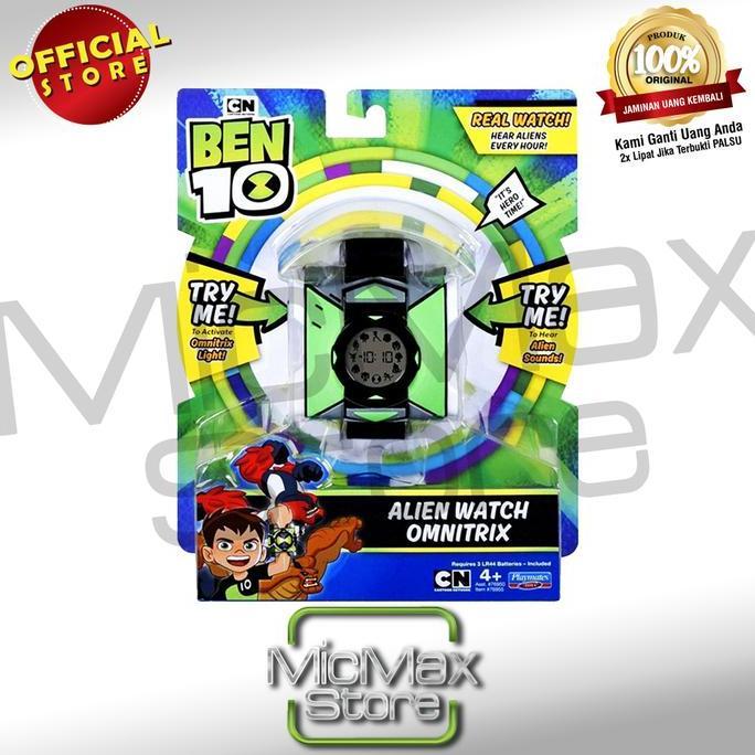 Ben 10 Basic Omnitrix jam tangan ben10 Mainan Original Asli