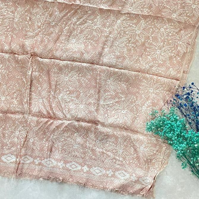 kain batik pastel motif bahan viscose semi sutra cirebon