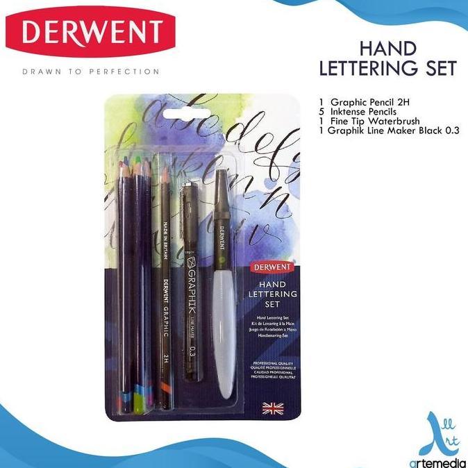 Derwent Hand Lettering Set Promo Premium