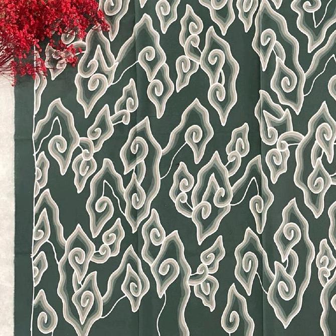 kain batik tulis mega mendung cirebon trusmi bahan katun