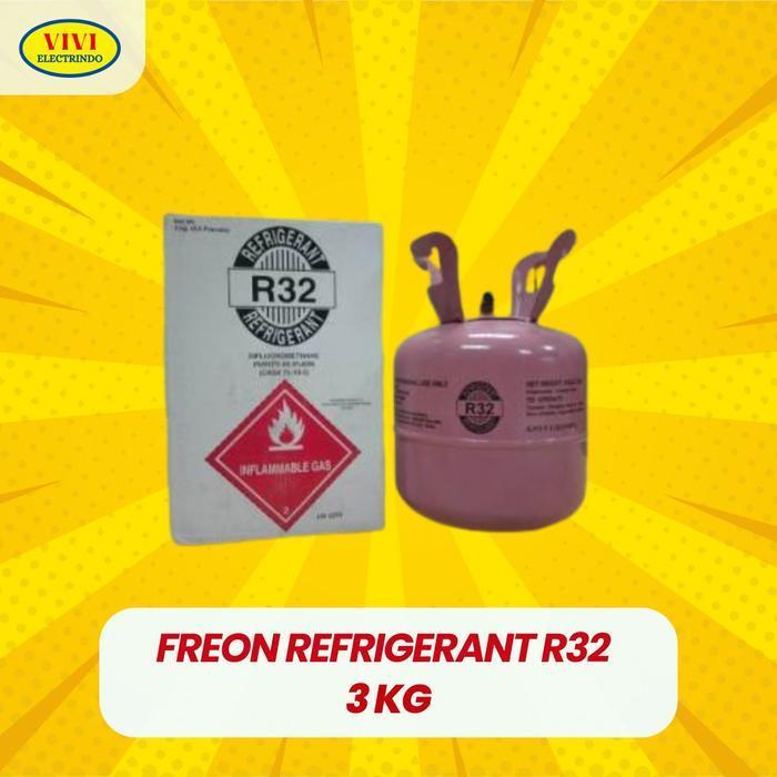 Freon Refrigerant R32 Tabung 3 Kg Original Original Dan Terpercaya