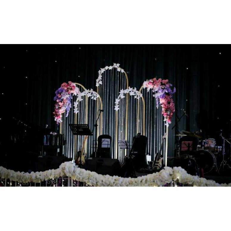 Eshal - Lampu Seribu Bintang , Lampu Bintang Dekorasi , Warna Cahaya Biru , 50 Meter, 50 Bh Lampu , 