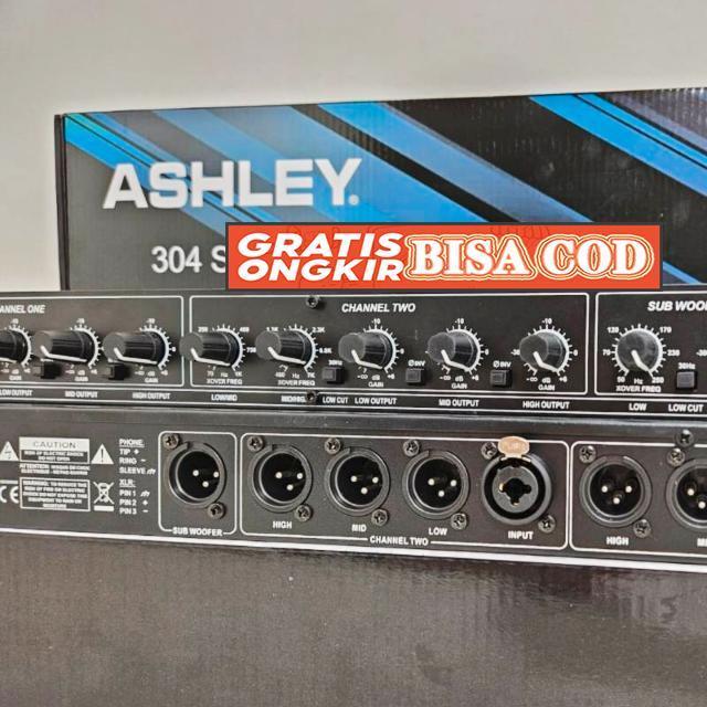 Crossover Ashley 304 Sub 304Sub +Subwoofer Original Professional Stereo 2-Way/3-Way/Mono 4-Way Cross