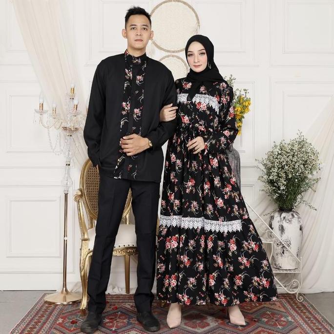 Couple batik Parikesit jumbo busui,baju pasangan pesta acara formal