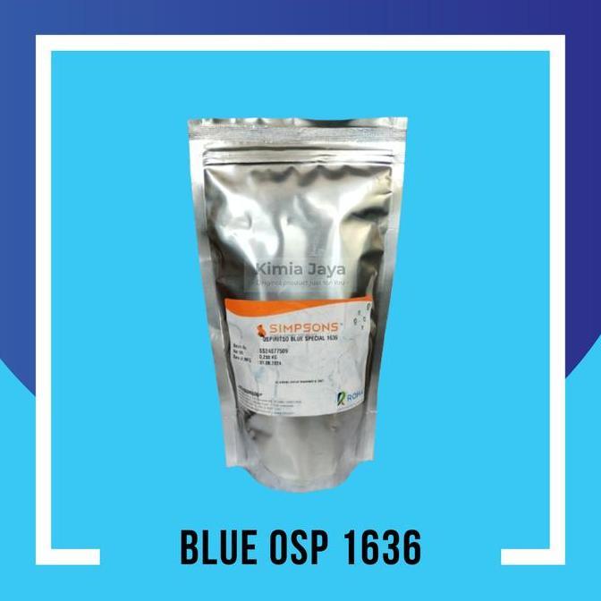 Ospiritso Blue Special 1636 Pewarna Minyak Biru Simpsons 250 GR Promo Premium