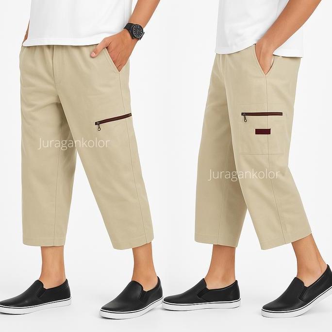 Celana Panjang Sirwal Cargo Pangsi Pria cingkrang laa isbal Bawahan Muslim