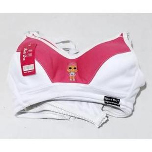 Murah Tiga ( 3 ) Pcs Bra Bh Sport Remaja Wanita Ibu Kombinasi Putih Tanpa kawat Busa Tipis Mei Li No