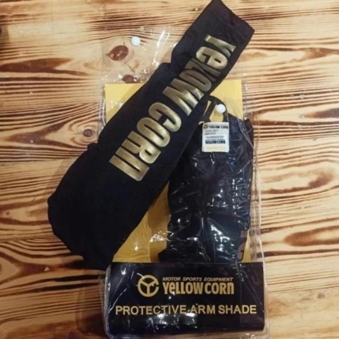 YELLOW CORN ARM SLEEVE YAS 001 GOLD MANSET RIDING YELLOW CORN ORIGINAL Terlaris
