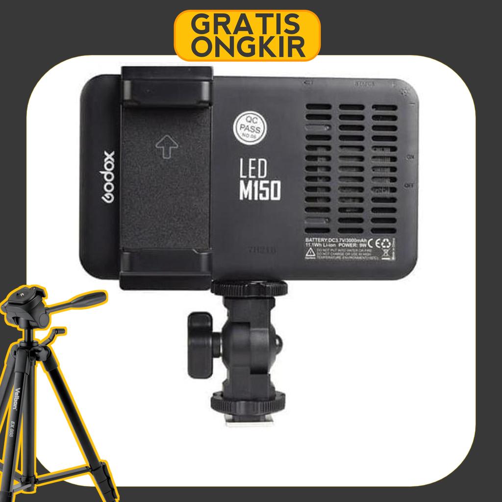 Led Godox M150 Video Light Vlog Smartphone Mirorless Dslr