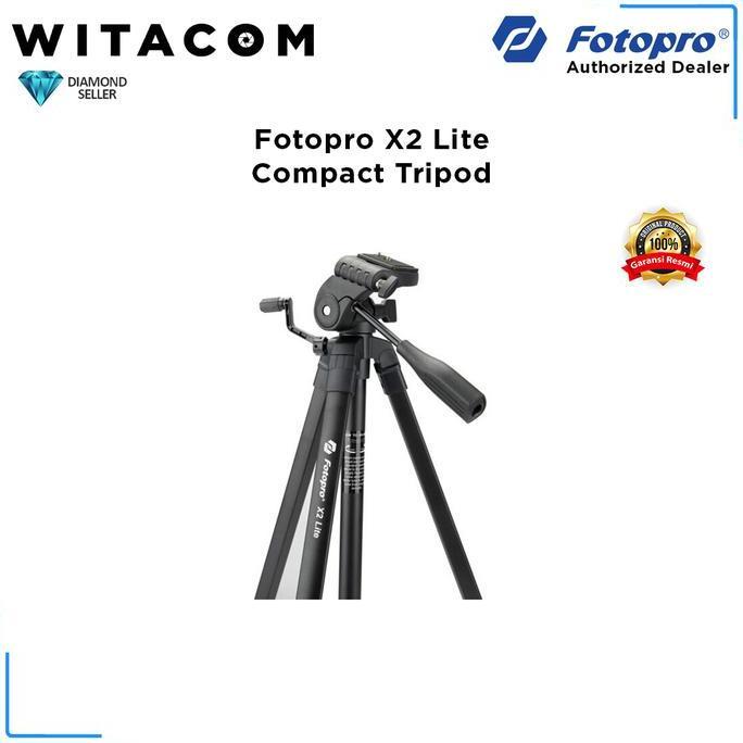 Dandimstoree - Fotopro X2 Lite Tripod Standar untuk Kamera & HP