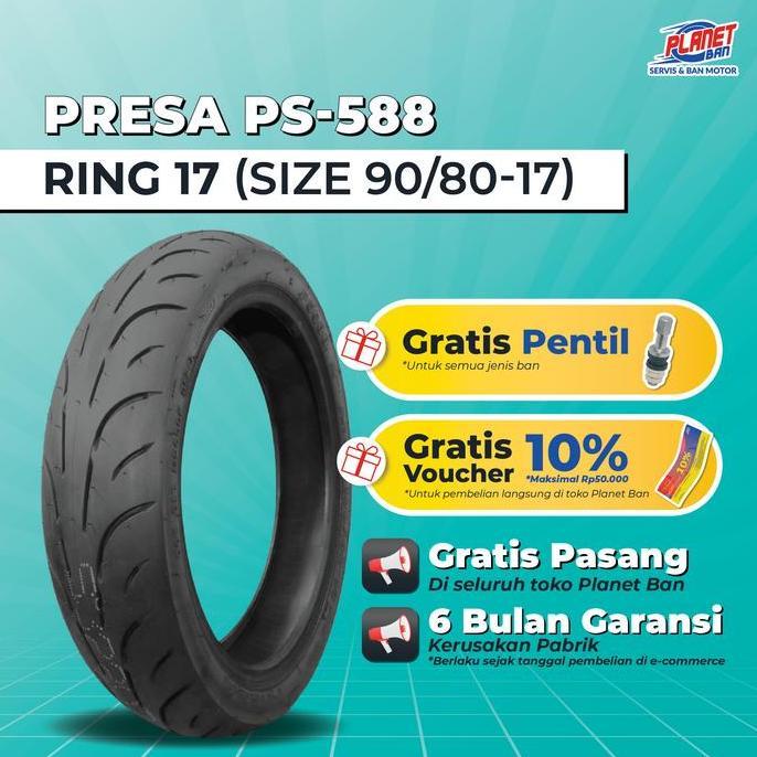 GWEENSHAND4 - PRESA PS-588 RING 17 | 100/80 BAN SPORT VIXION R15 GSX