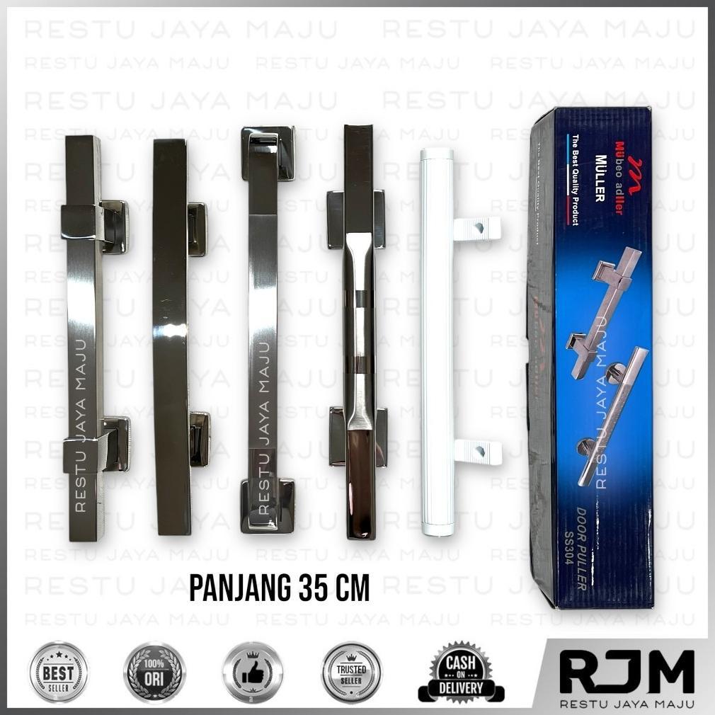 Muller Pull Handle Gagang Tarikan Pegangan Pintu Kupu Tarung Stainless 35 42 45 60 Cm murah