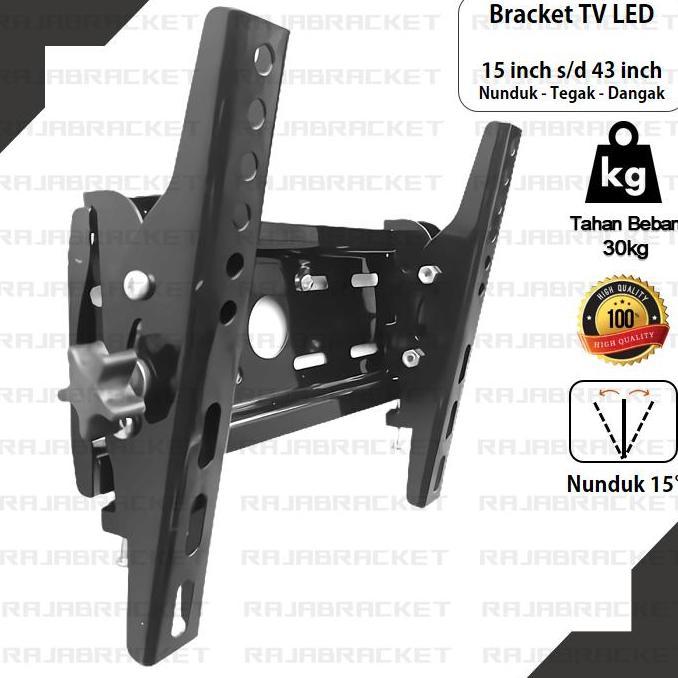 Bracket TV LED 22 24 27 32 40 43 inch | Braket TV LED [Smart TV] 22 inch - 43 inch Universal Garansi