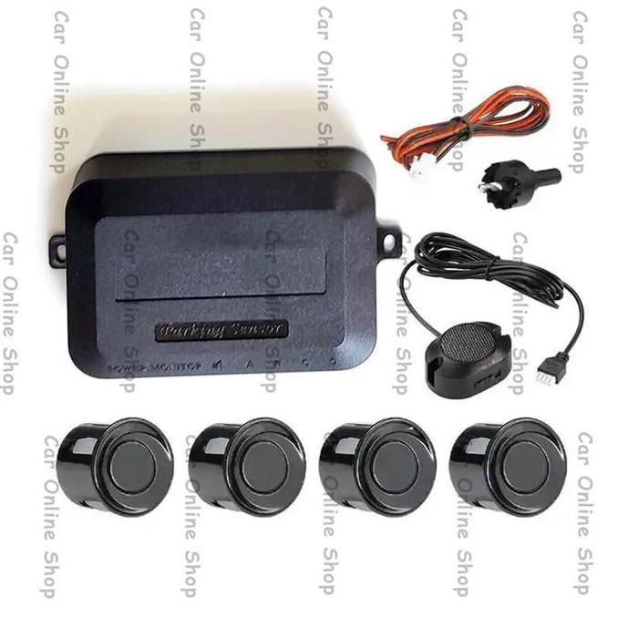 Sensor Parkir 4 Titik Mata Mundur Mobil Parking Sensor