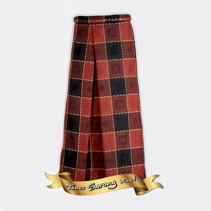 Terjangkau Wadimor Sarung Tenun Pen Mode Sutra Dua Warna/Kotak Dewasa Muslim Rayon Kombinasi Nyaman 