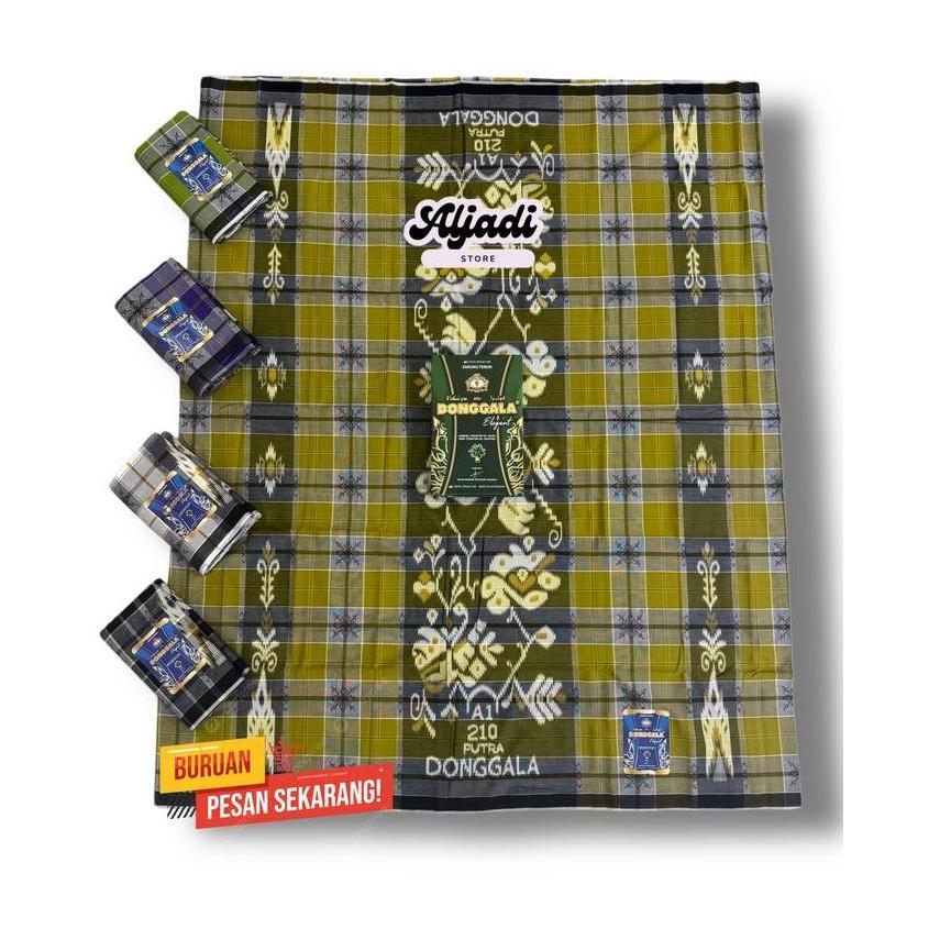 Terjangkau Sarung Donggala New Kdt Kotak Kotak Doby Rayon