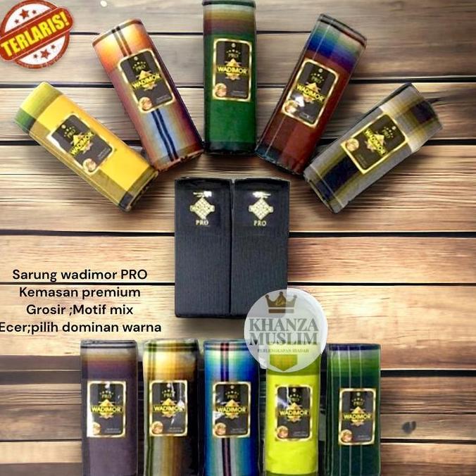 Terjangkau Sarung Tenun Wadimor Pro Original Kain Motif Dewasa