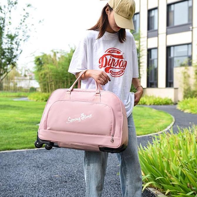 Tas Travel Trolley / Tas Penyimpanan Kapasitas Besar / Tas Perjalanan / Tas Travelling / Travel Bag 