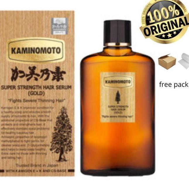 Kaminomoto Hair Growth Tonic Gold Hair Growth Serum Jepangbpom