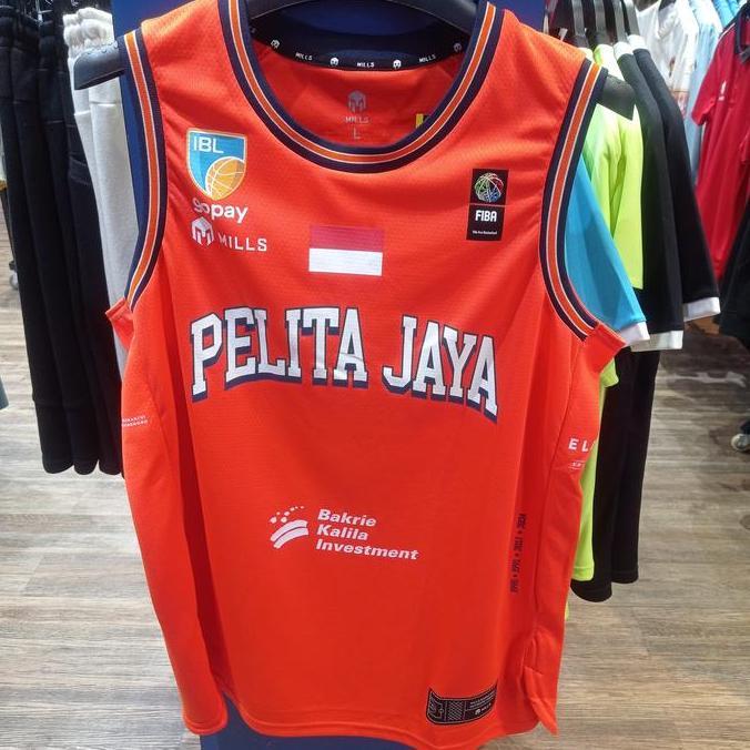 Mills Jersey Basket Pelita Jaya Basketball Jersey Home, Away & Alternative 2025