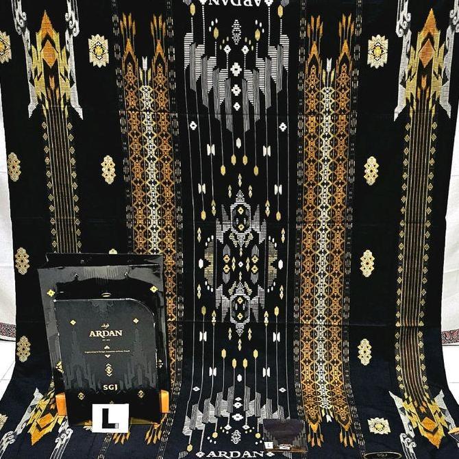 Miliki Sarung Ardan Sgj Gold Limited Edition Warna Hitam