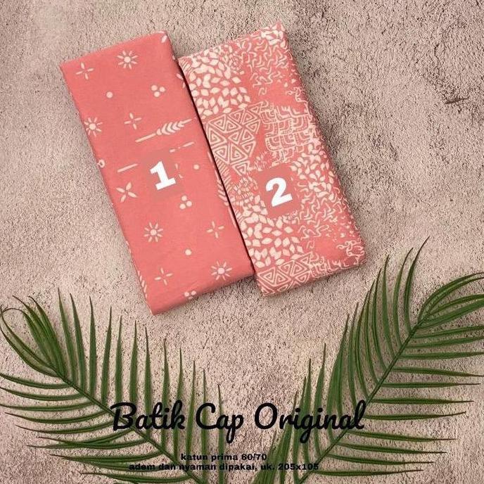 Miliki Sarung Santri Wanita Batik Cap Garutan Katun Prima Tebal Dan Nyaman Kain