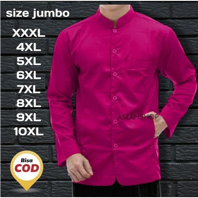 New- Baju jasko pria dewasa ukuran super jumbo polos
