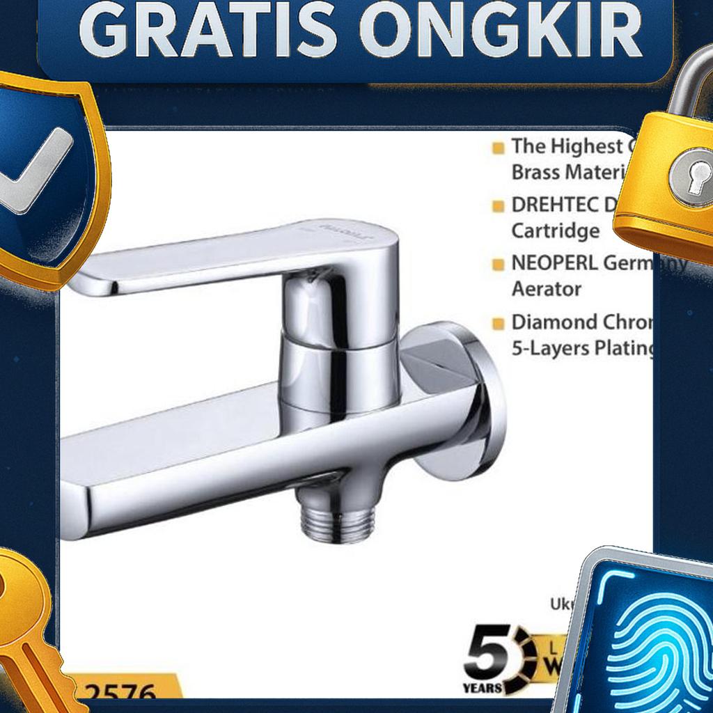 Keran Shower Cabang Tanam Shower Mandi Kran Tembok Paloma Fcp 2576