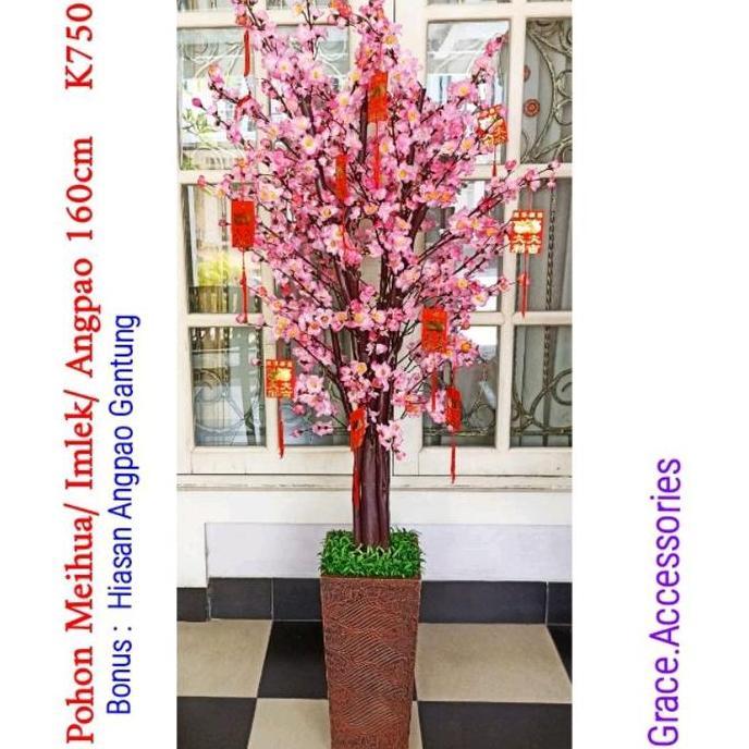 pohon imlek meihua sakura sincia 160cm besar