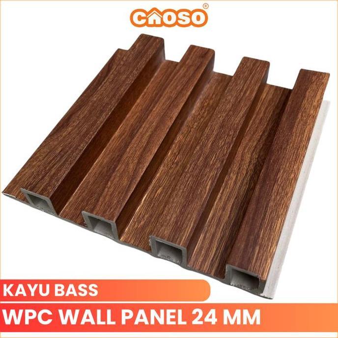 Wpc Wall Panel 3 Meter Hiasan Dinding Kayu 24mm Wallpanel Wpc