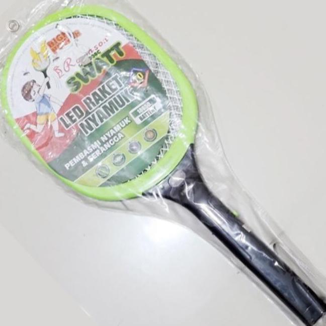 Raket Nyamuk Charge Chas Ulang Rl-4008C Led Light Baterai Bisa Diganti