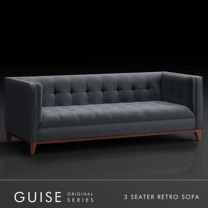 Guise - 3 Seater Sofa Minimalis | XIONCO
