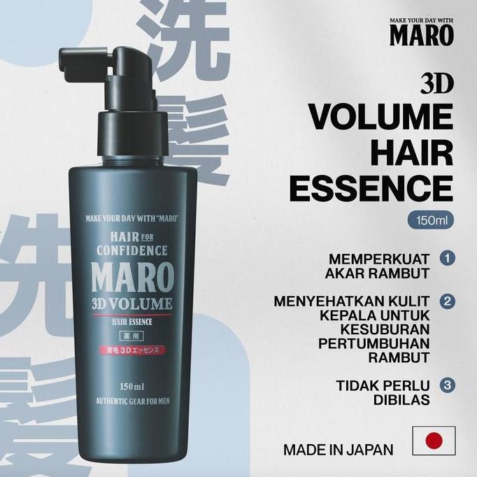 Sasti_Permata2 - Maro 3D Volume Hair Essence - Haircare & Treatment Penebal Rambut Pria